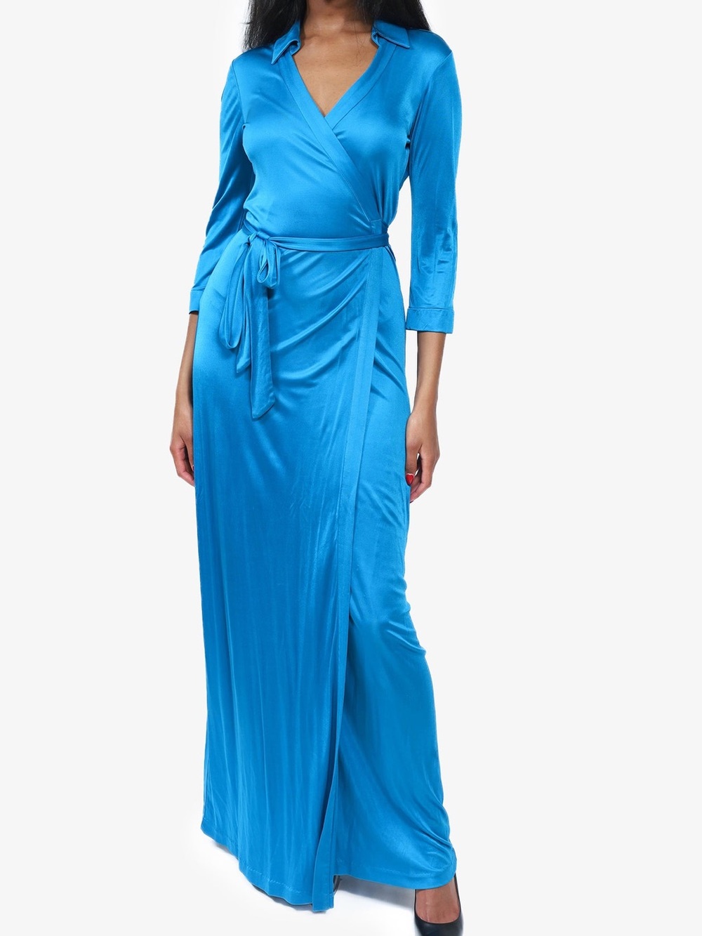 💕Diane Von Furstenberg Maxi Wrap Dress💕